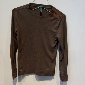Ralph Lauren Jeans Company Brown Long Sleeve Shirt
